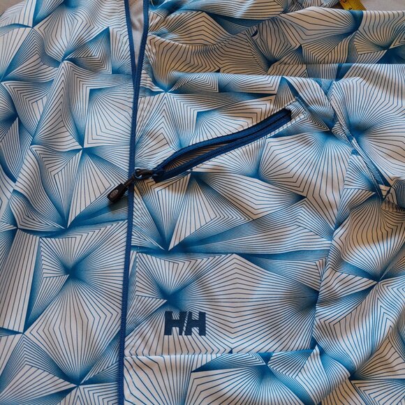Helly Hansen Men's S Barrier Printed Hoodie – Soft Shell, Size S - Picture 4 of 4